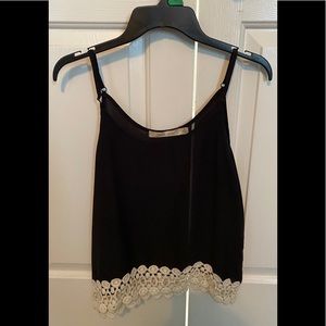 Black camisole top
